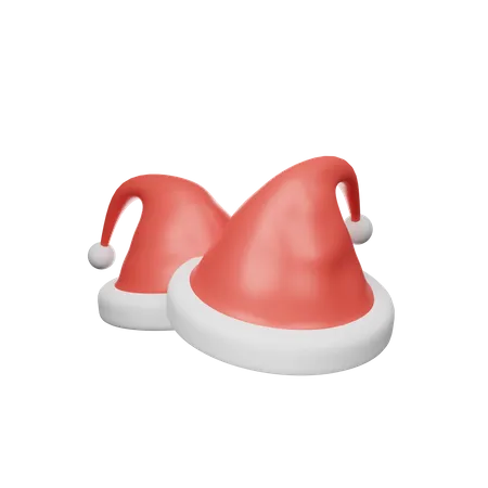 Chapeau de Noël  3D Icon