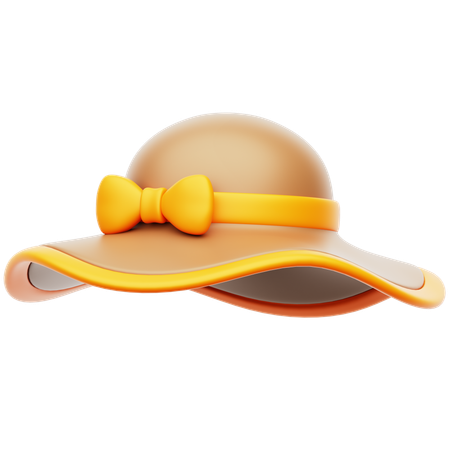 Chapeau de paille  3D Icon