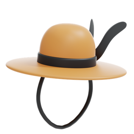 Chapeau de paille  3D Icon