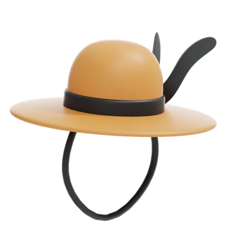 Chapeau de paille  3D Icon