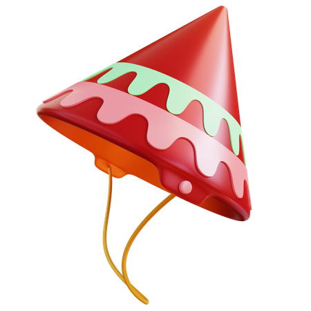 Chapeau de Fête  3D Illustration