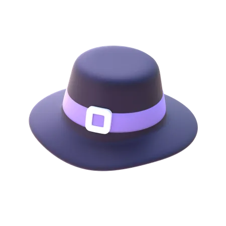 Chapeau de pèlerin  3D Icon