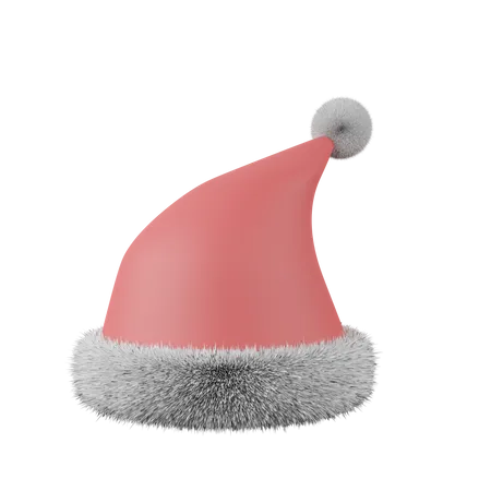 Chapeau de père Noël  3D Icon