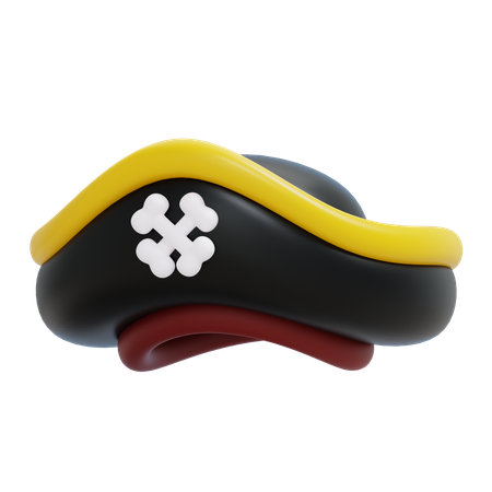 Chapeau de pirate  3D Icon