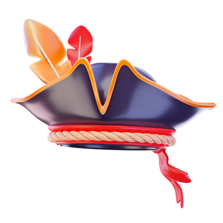 Chapeau de pirate  3D Icon