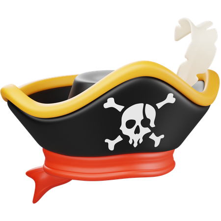 Chapeau de pirate  3D Icon