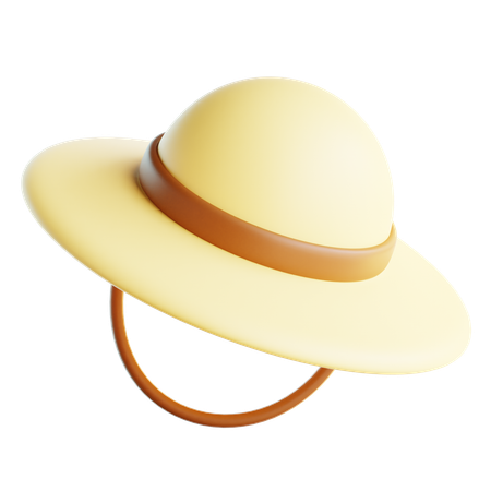 Chapeau de plage  3D Icon