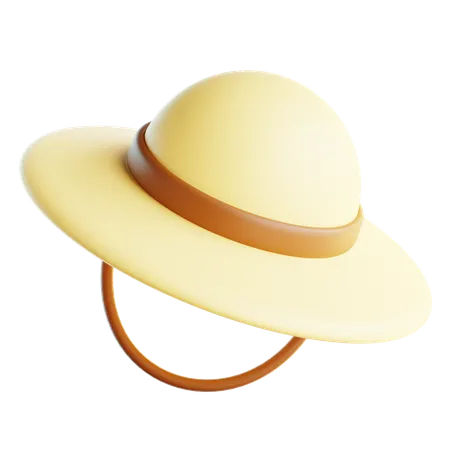 Chapeau de plage  3D Icon