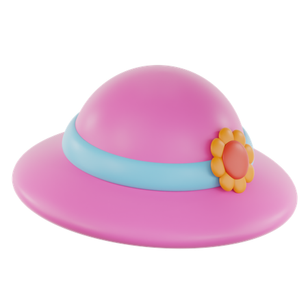 Chapeau de plage  3D Icon