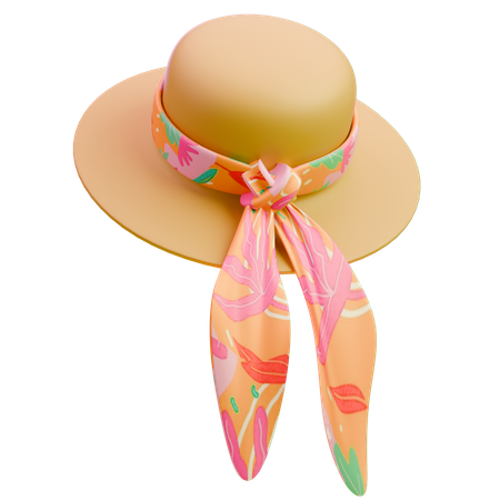 Chapeau de plage  3D Icon