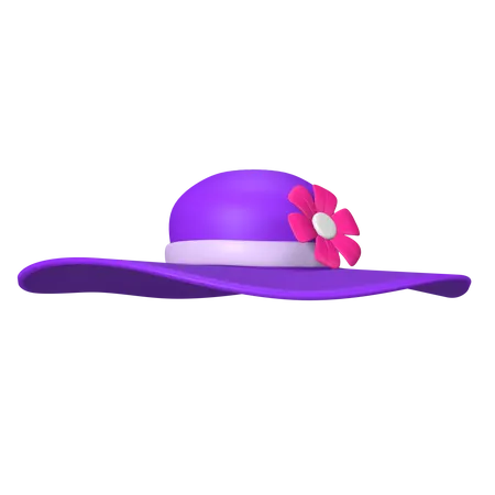 Chapeau de plage  3D Icon