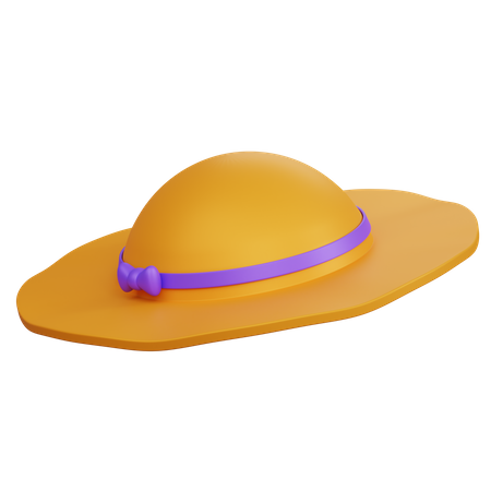 Chapeau de plage  3D Icon