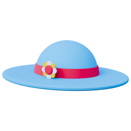 Chapeau de plage  3D Icon