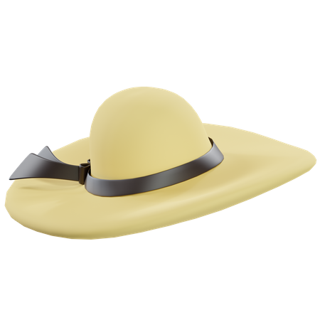 Chapeau de plage  3D Icon