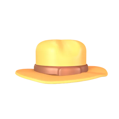 Chapeau de plage  3D Icon