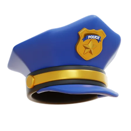 Chapeau de police  3D Icon