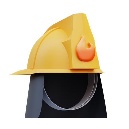 Chapeau de pompier  3D Icon