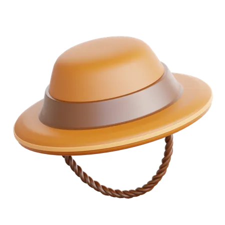 Chapeau de randonnée  3D Icon