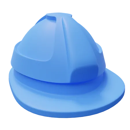 Chapeau de sécurité  3D Icon