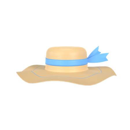 Chapeau de soleil  3D Icon