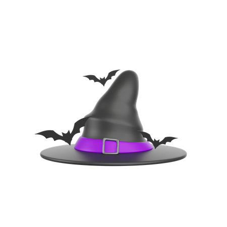 Chapeau de sorcier  3D Icon