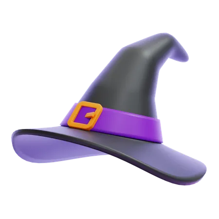 Chapeau de sorcière  3D Icon