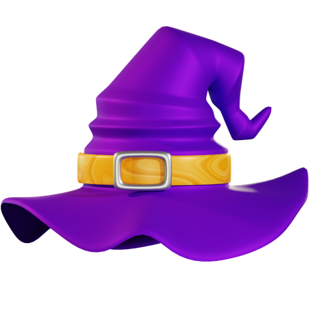 Chapeau de sorcière  3D Icon