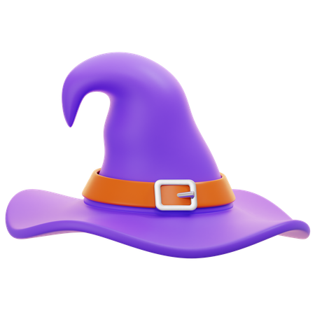 Chapeau de sorcière  3D Icon