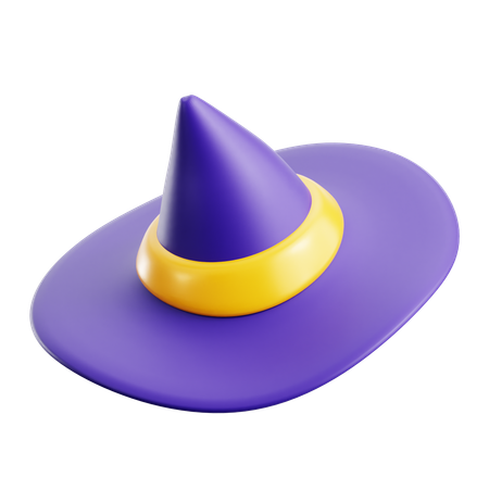 Chapeau de sorcière  3D Icon