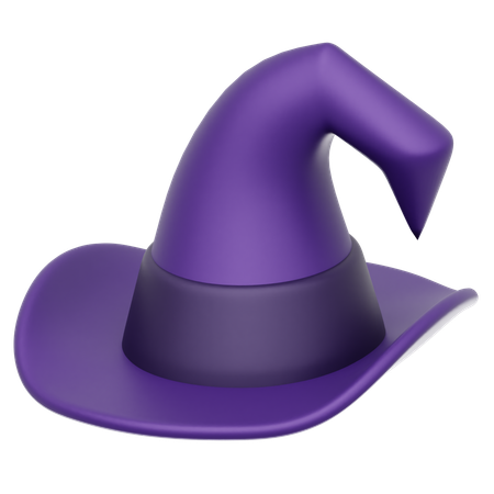 Chapeau de sorcière  3D Icon