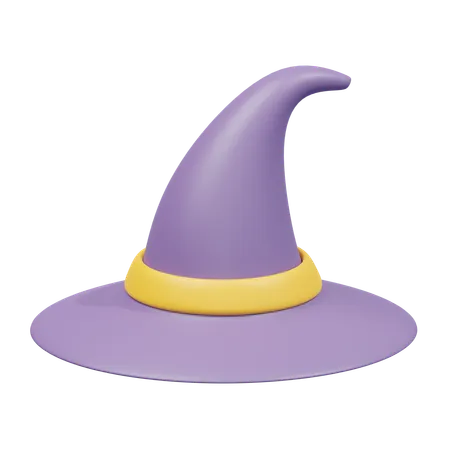 Chapeau de sorcière  3D Icon