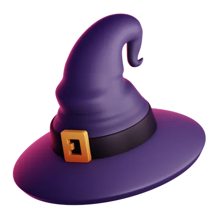 Chapeau de sorcière  3D Icon