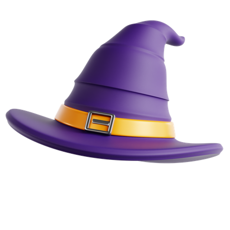 Chapeau de sorcière  3D Icon