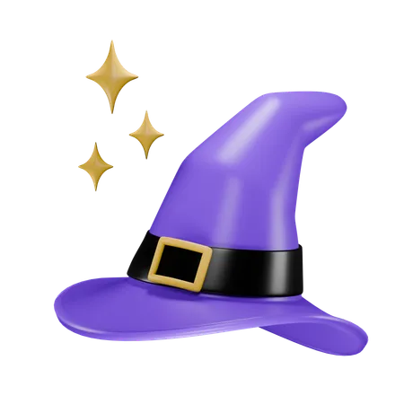 Chapeau de sorcière  3D Icon