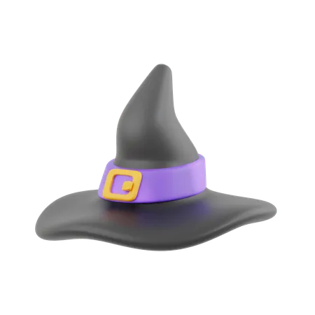 Chapeau de sorcière  3D Icon