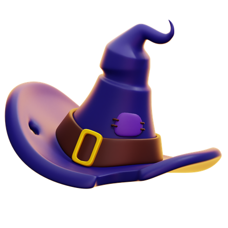 Chapeau de sorcière  3D Icon