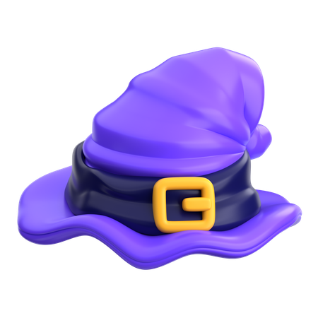 Chapeau de sorcière  3D Icon