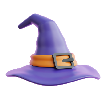 Chapeau de sorcière  3D Icon