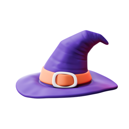 Chapeau de sorcière  3D Icon