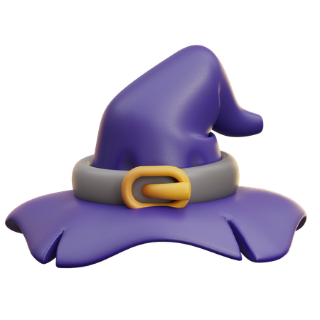 Chapeau de sorcière  3D Icon