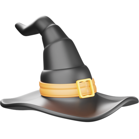 Chapeau de sorcière  3D Icon