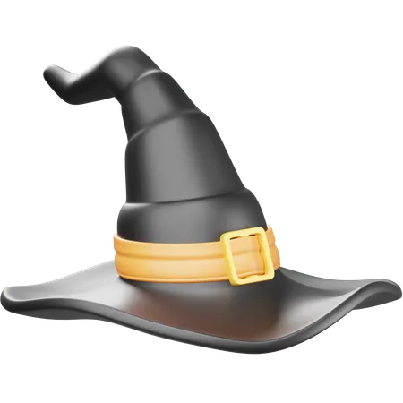 Chapeau de sorcière  3D Icon