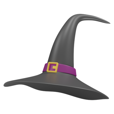 Chapeau de sorcière  3D Icon