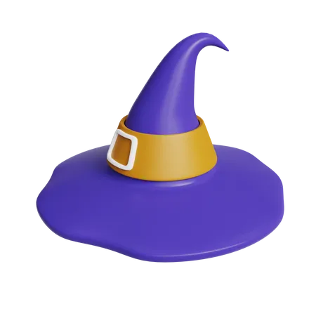 Chapeau de sorcière  3D Icon