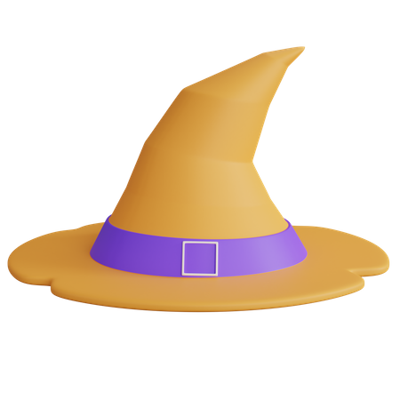 Chapeau de sorcière  3D Icon