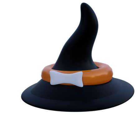 Chapeau de sorcière  3D Icon