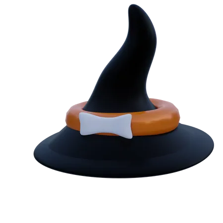 Chapeau de sorcière  3D Icon