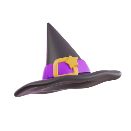 Chapeau de sorcière  3D Icon