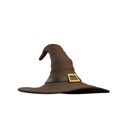 Chapeau de sorcière  3D Icon