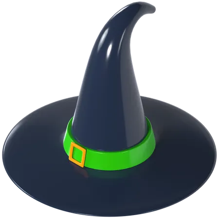 Chapeau de sorcière  3D Icon